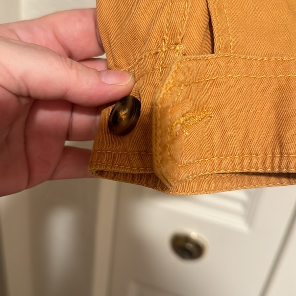 Gold Yellow Utility Jacket - Picture 3 of 8